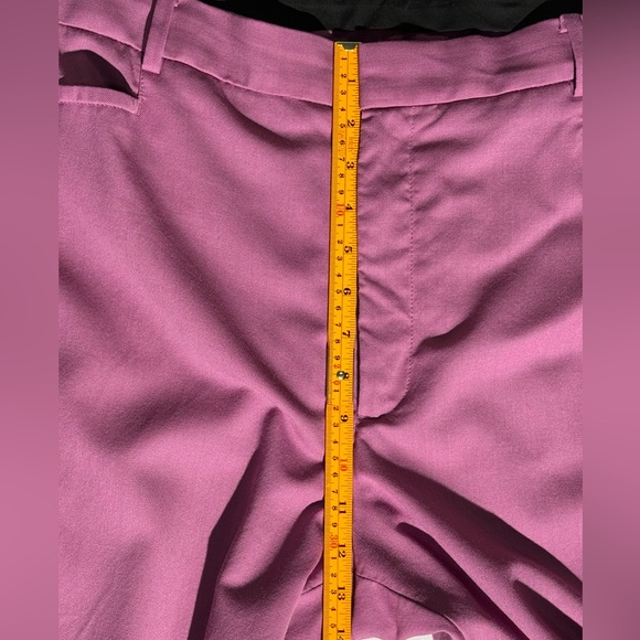 Banana Republic Siena Straight Italian Wool Pants - Marzotto Mill - Orchid - EUC - Picture 15 of 16